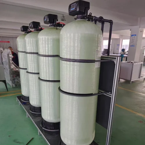 Water softener on site