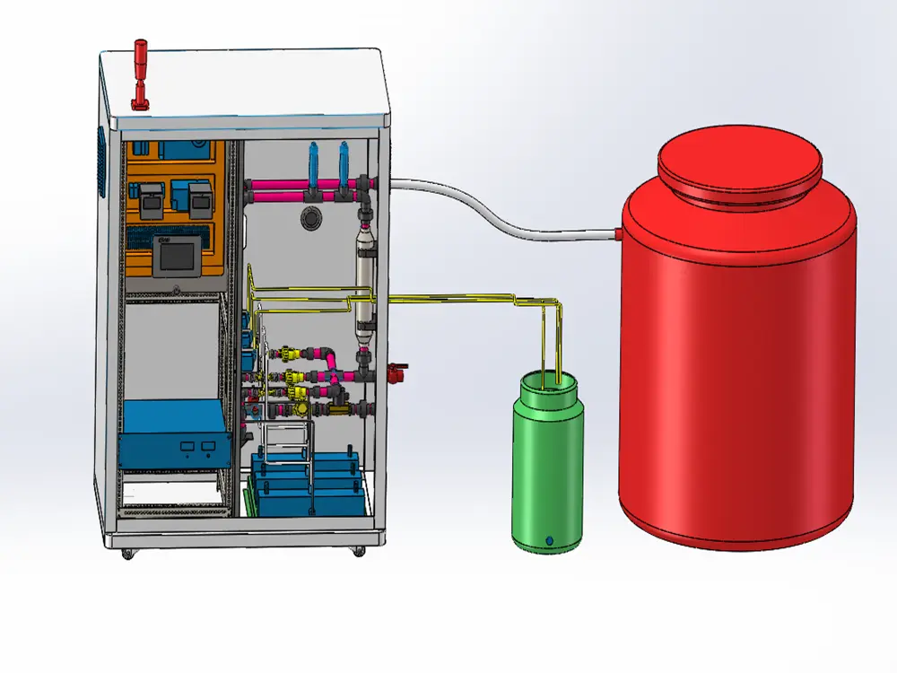 Hypochlorous acid generator is used in dental hospitals.