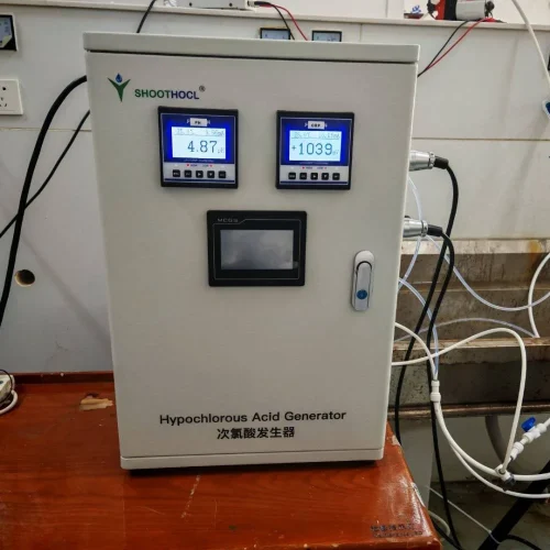 Small hypochlorous acid generator