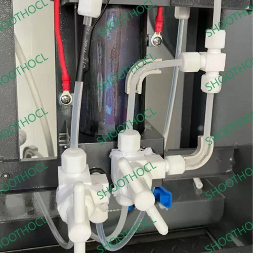 Hypochlorous acid generator structure