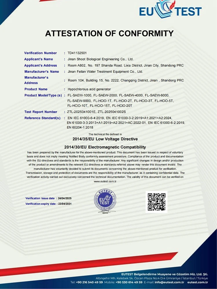 CE Certificate
