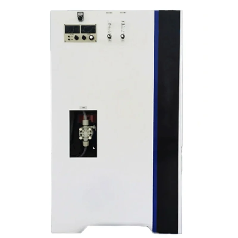 Details of sodium hypochlorite generator