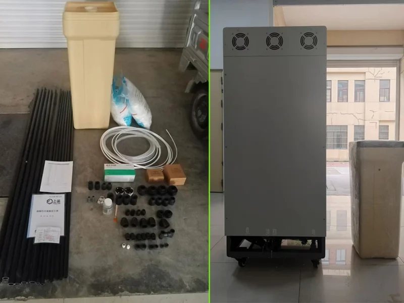 Hypochlorous acid generator accessory package