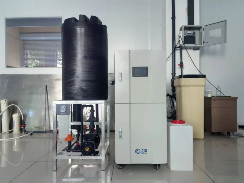 Shipment of hypochlorous acid generator