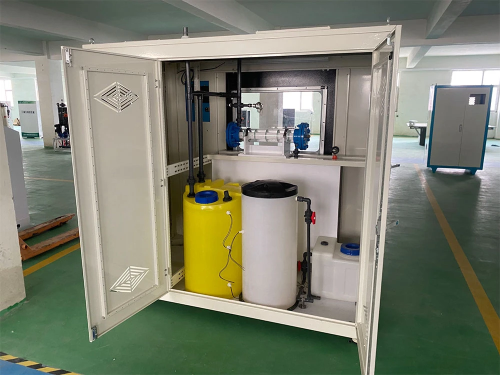 The structure of sodium hypochlorite generator