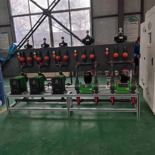 Sodium hypochlorite generator dosing pump