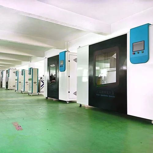 The production site of sodium hypochlorite generator