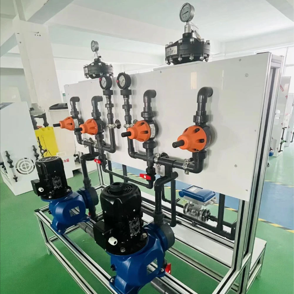 Addition of sodium hypochlorite generator
