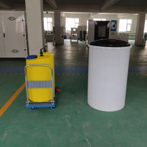 Sodium hypochlorite storage tank