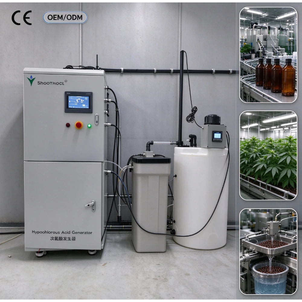 Applications of Hypochlorous Acid Generators