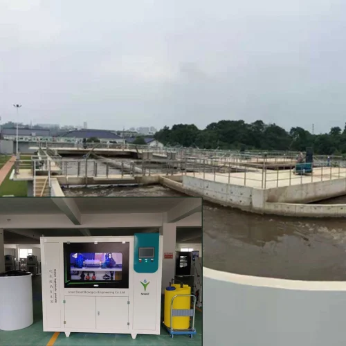 Sodium hypochlorite generator is used in wastewater treatment plants