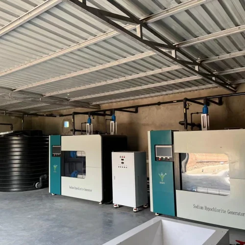 Installation site of sodium hypochlorite generator