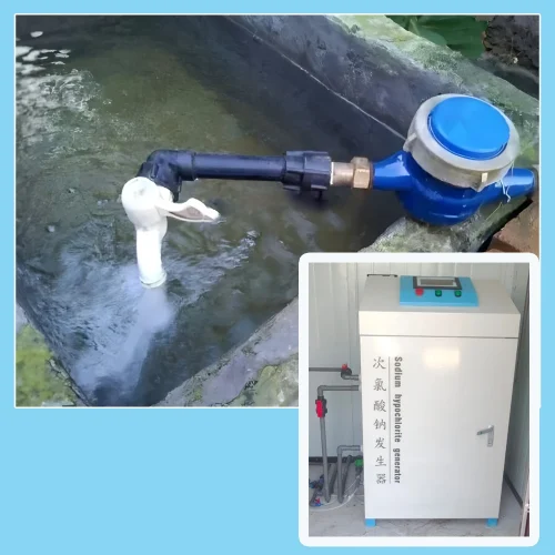 Sodium hypochlorite generator drinking water
