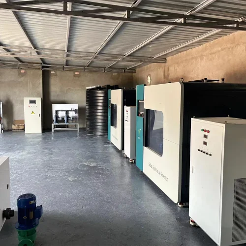 Sodium hypochlorite generator is used on site