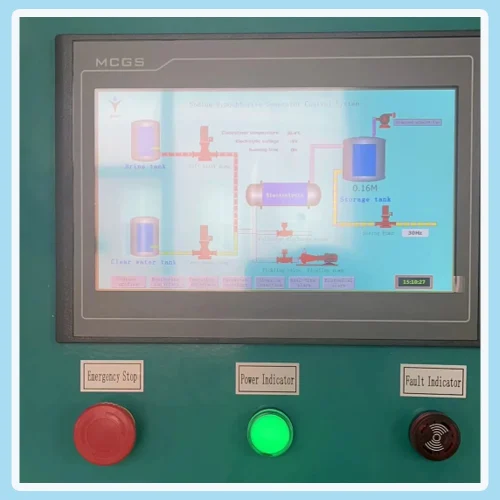 Sodium hypochlorite generator PLC