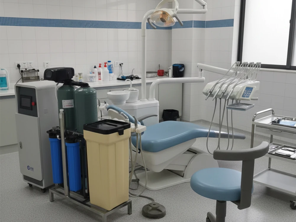 Application of hypochlorous acid generators in dental treatment units