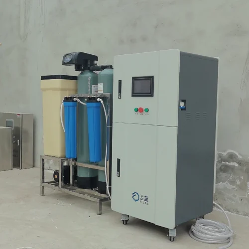 Hypochlorous acid generator is used for strawberry cultivation
