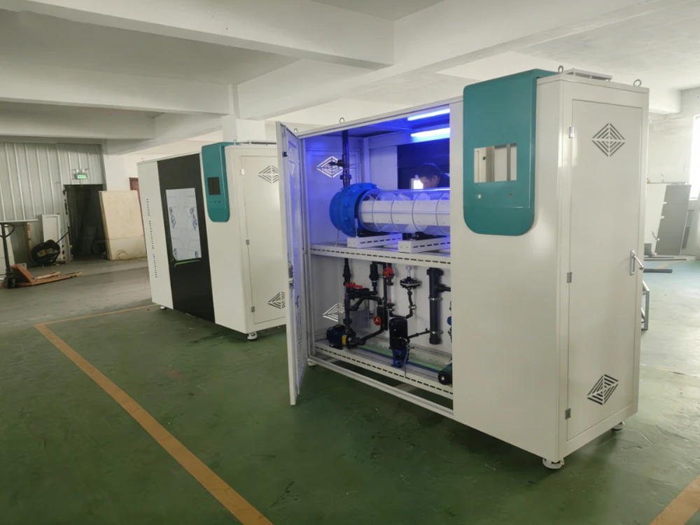 Sodium hypochlorite generator production site