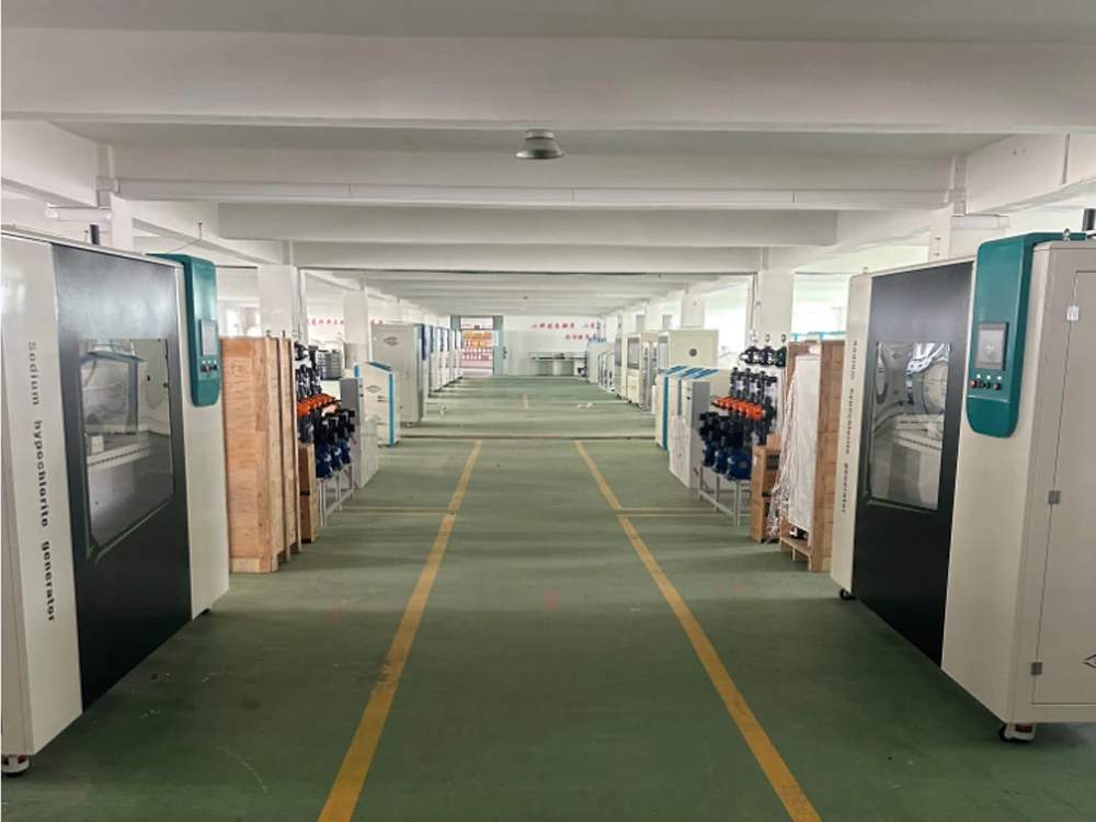Sodium hypochlorite generator factory