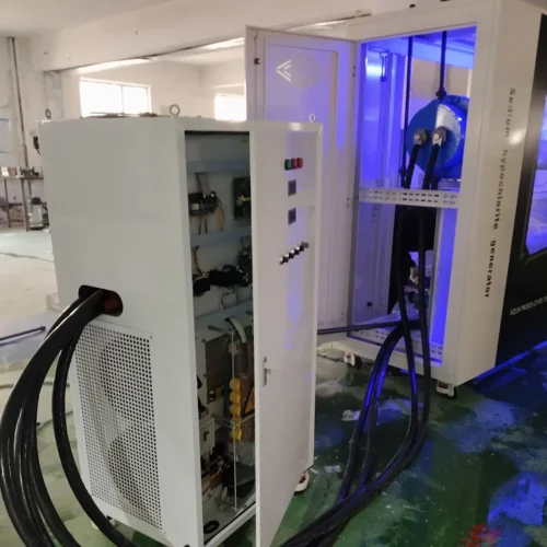 Sodium hypochlorite generator production site