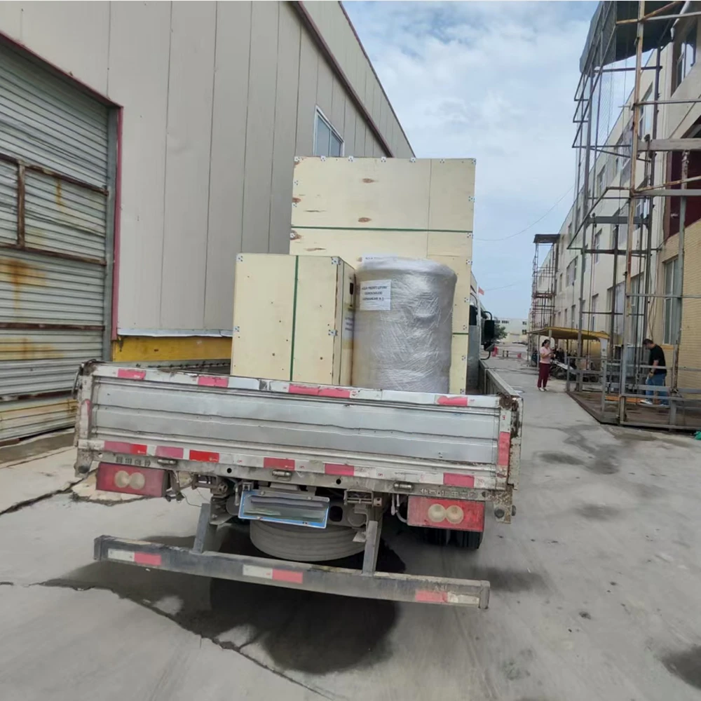 Sodium hypochlorite generator shipped.