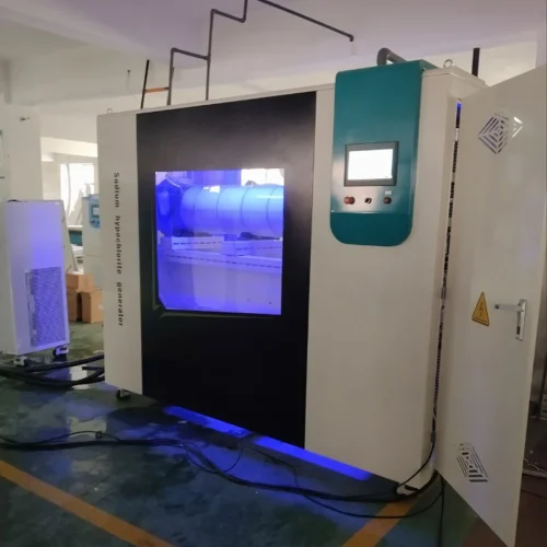 Sodium hypochlorite generator production site