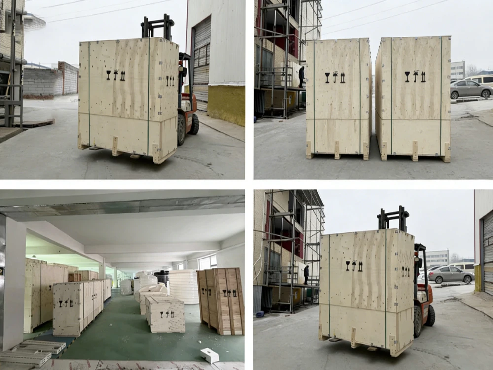 Sodium hypochlorite generator shipped.