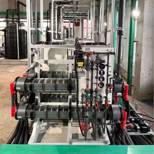 Sodium hypochlorite generator on-site