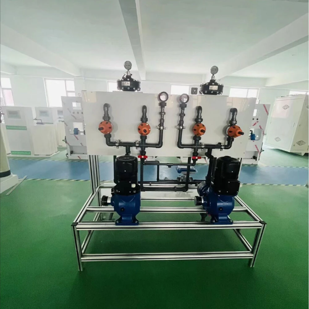 Sodium hypochlorite generator addition