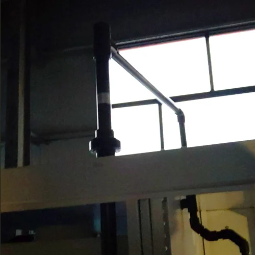 Sodium hypochlorite generator discharges hydrogen