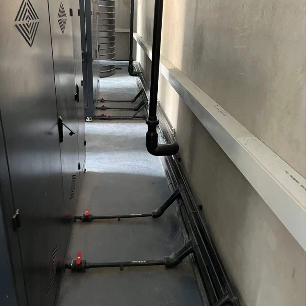 Sodium hypochlorite generator production