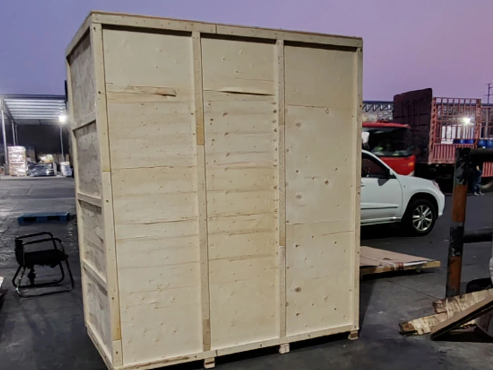 Sodium hypochlorite generator shipped.