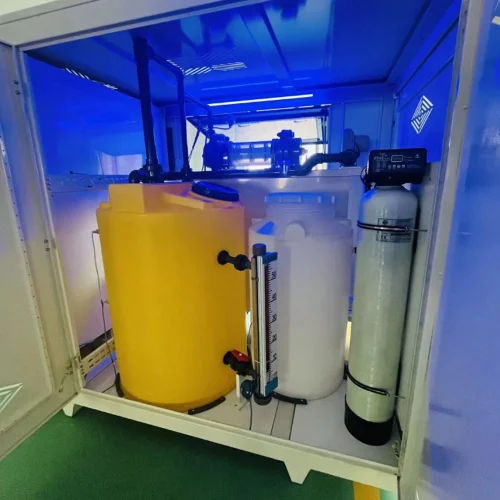 Sodium hypochlorite generator structure