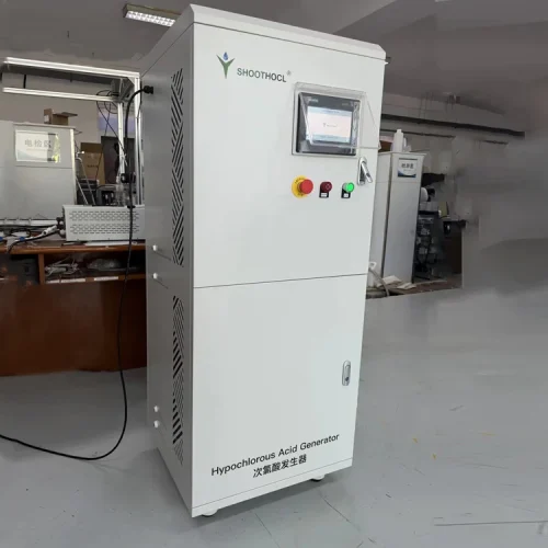 Hypochlorous-acid-generators-are-used-for-food-processing,-sterilization,-and-preservation.
