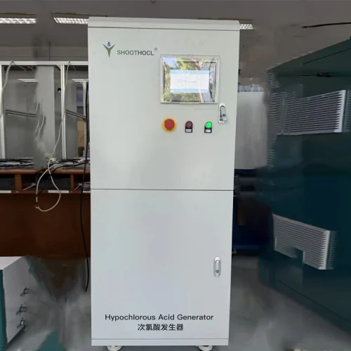 Alternative view of Hypochlorous acid generator in the food factory application advantages