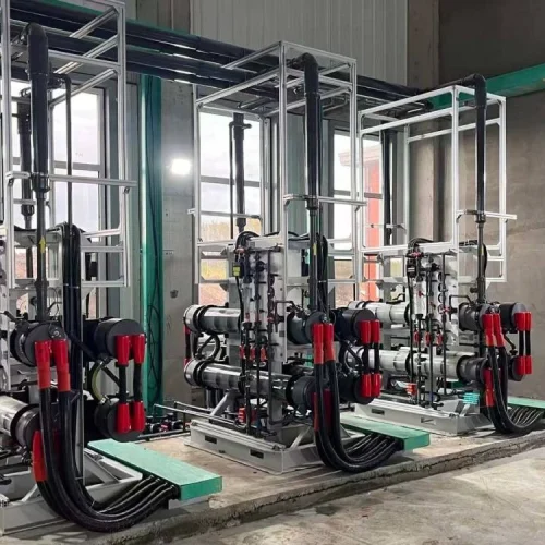 Large-scale sodium hypochlorite generator