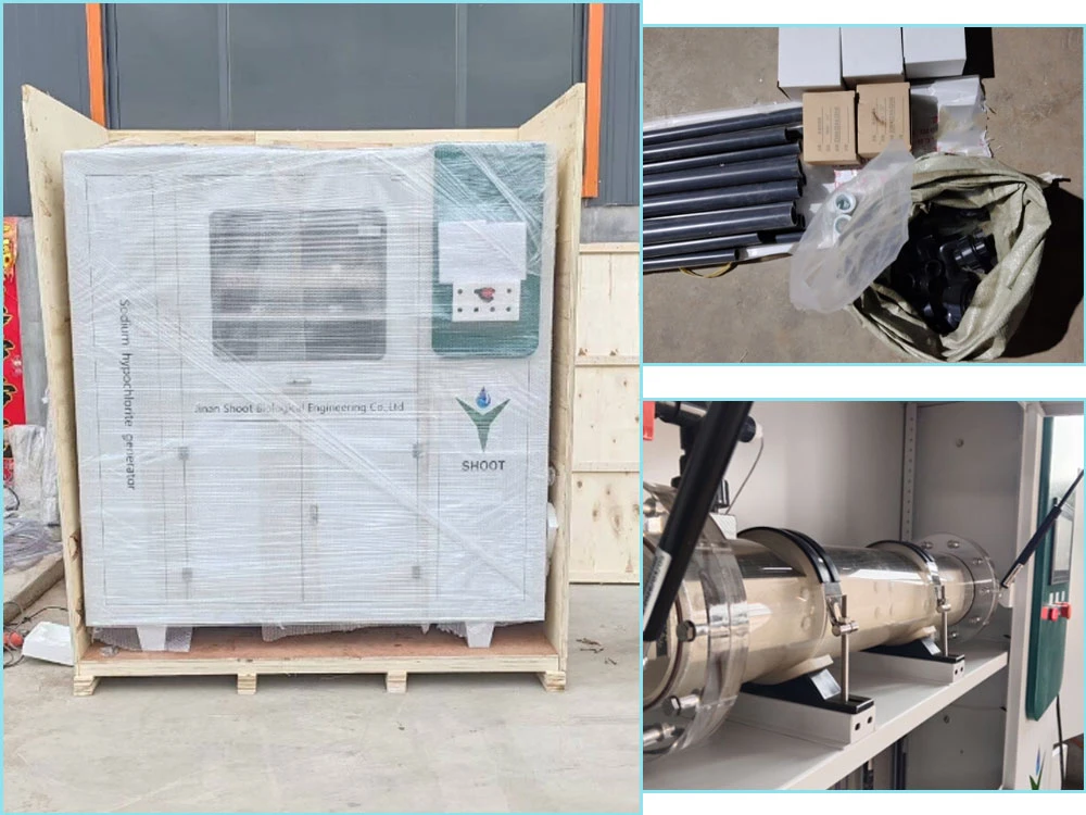Sodium Hypochlorite Generator Shipped