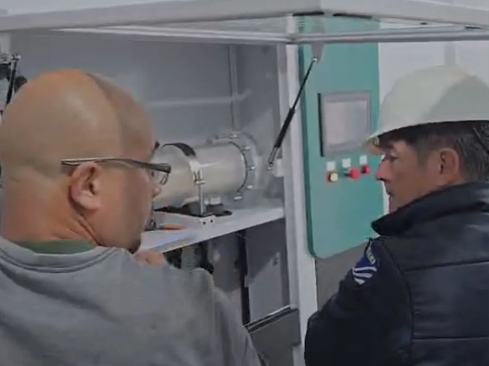 Sodium hypochlorite generator customer site
