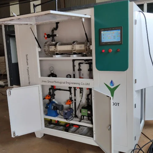 Sodium hypochlorite generator electrolytic cell