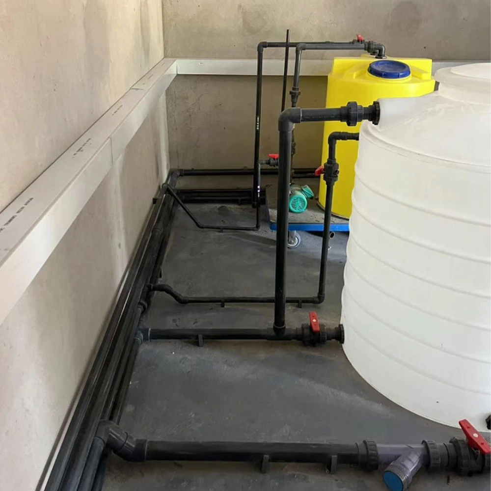 Sodium hypochlorite generator installation