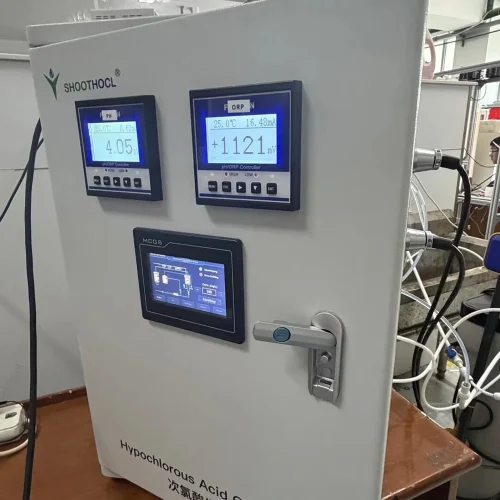 Hypochlorous acid generator PLC