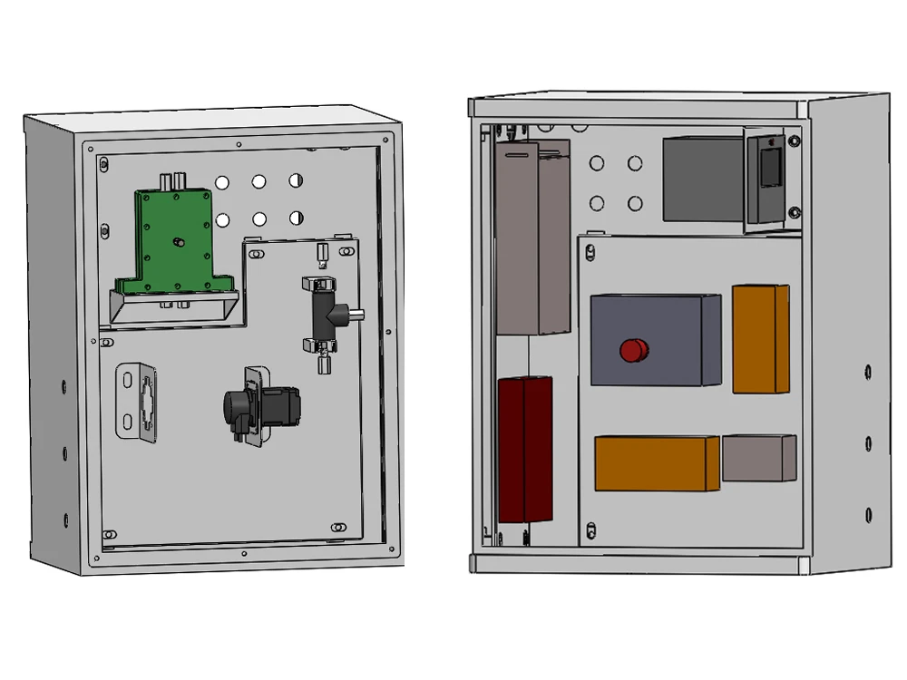 Hypochlorous acid generator construction