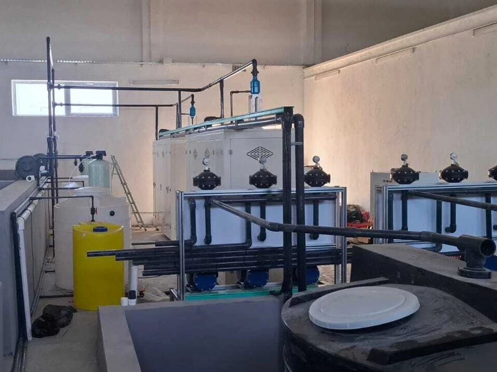 Sodium hypochlorite generator customer