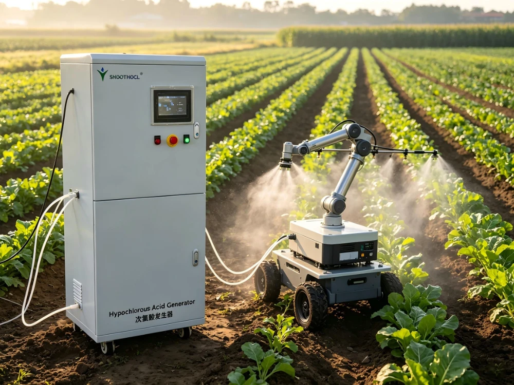 Intelligent hypochlorous acid generator