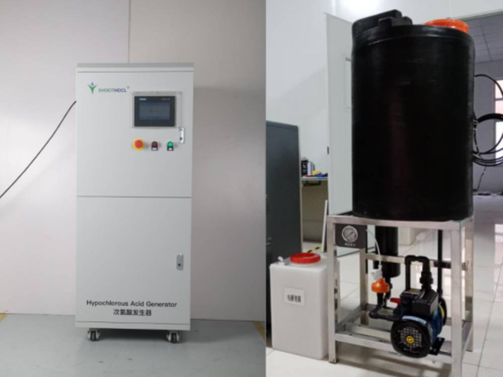 Medium size hypochlorous acid generator