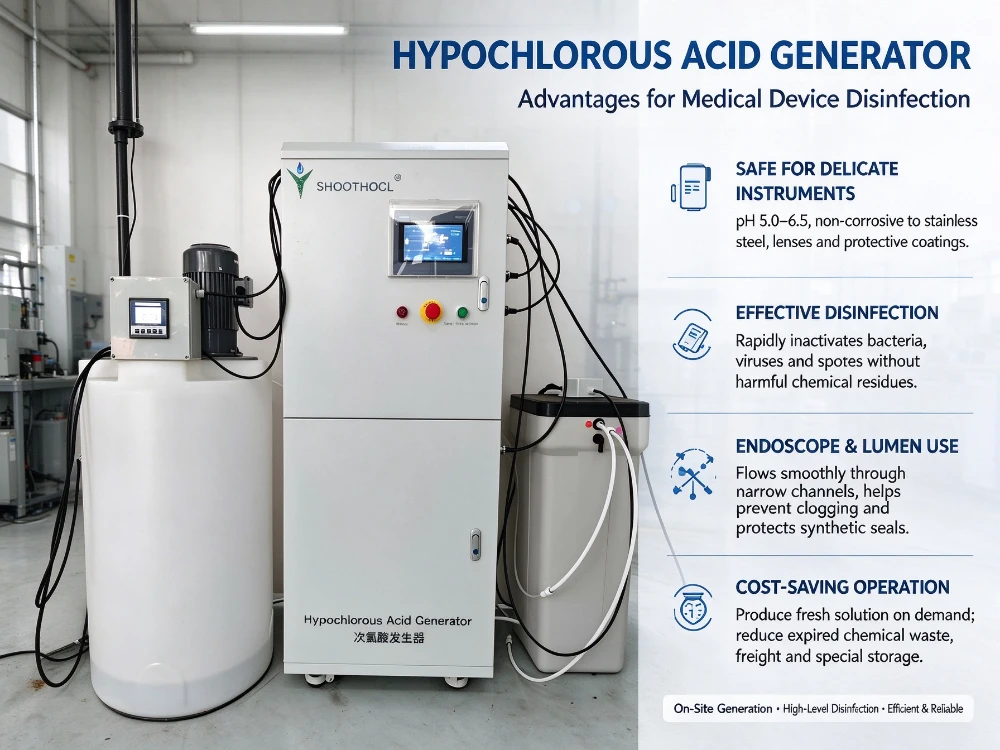 Advantages of Hypochlorous Acid Generators