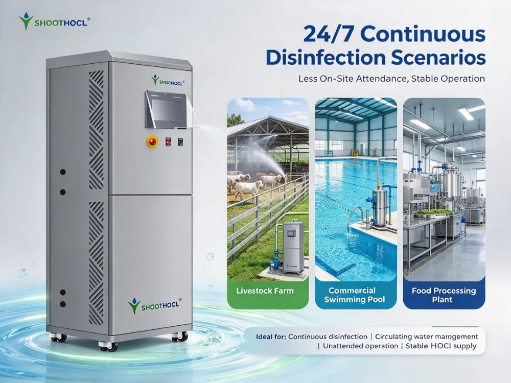 Applications of Hypochlorous Acid Generators
