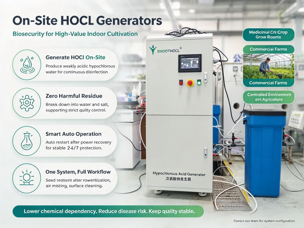 Advantages of Hypochlorous Acid Generators